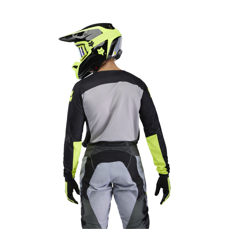 UNIFORME FOX 180 FLOW [GRIS/VERDE]