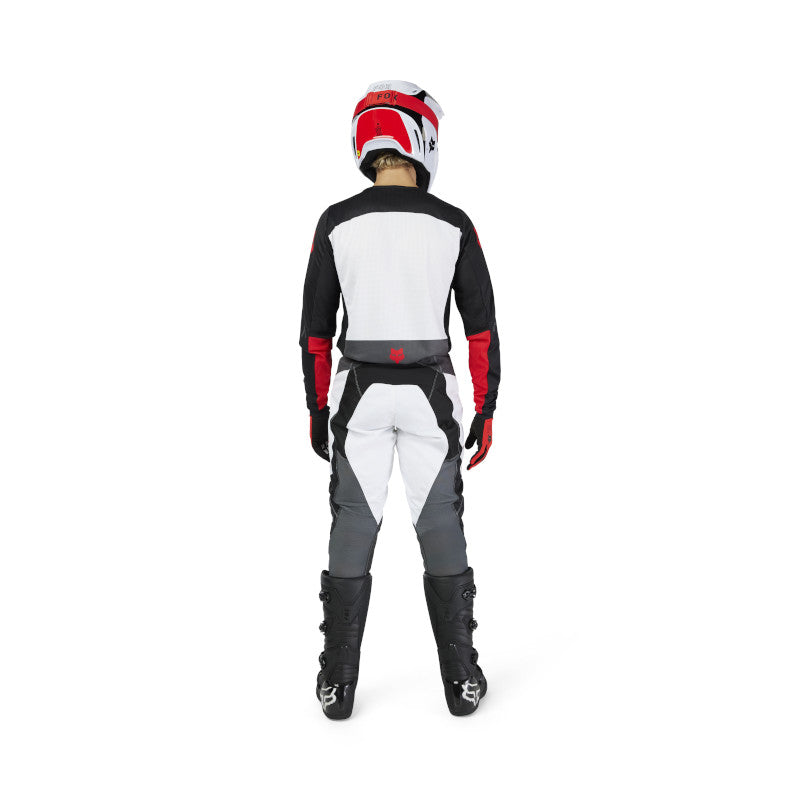UNIFORME FOX 180 FLOW [BLANCO/ ROJO]