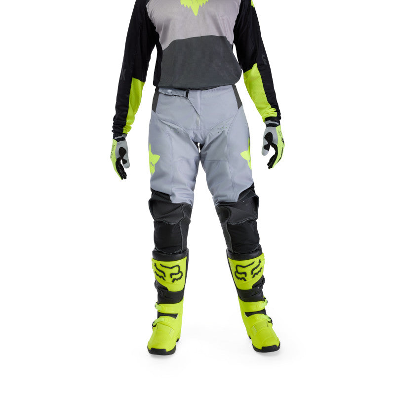 PANTALON FOX 180 FLOW [GRIS/VERDE]