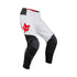 PANTALON FOX 180 FLOW [BLANCO/ROJO]