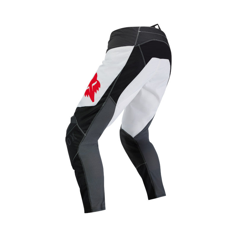 PANTALON FOX 180 FLOW [BLANCO/ROJO]