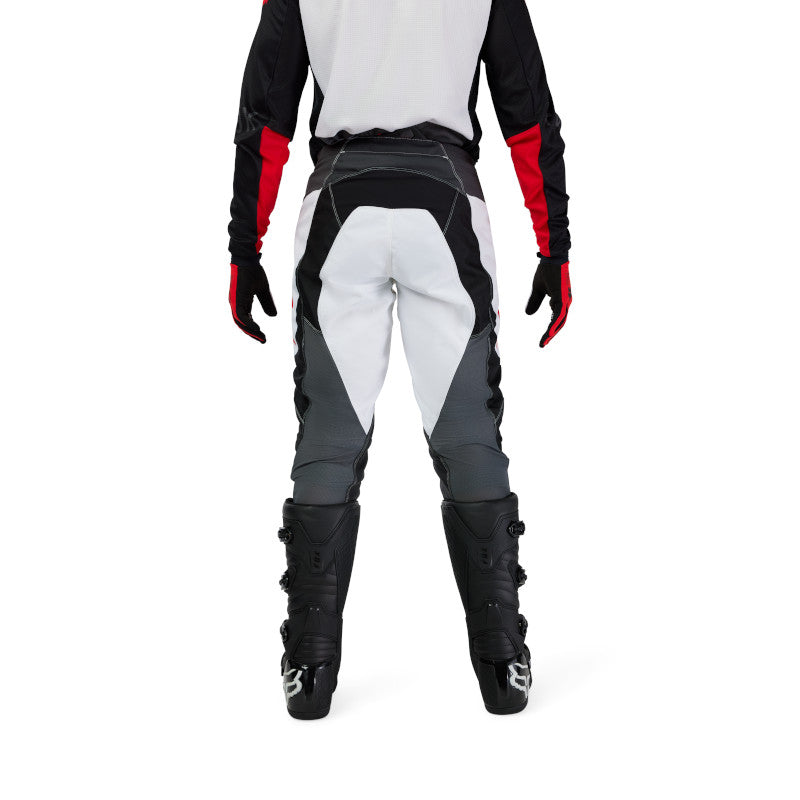 PANTALON FOX 180 FLOW [BLANCO/ROJO]