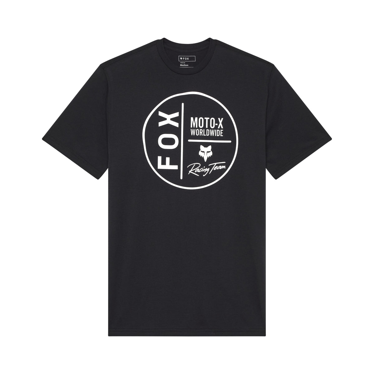 CAMISETA FOX WORLDWIDE SS PREMIUM [NEGRO]