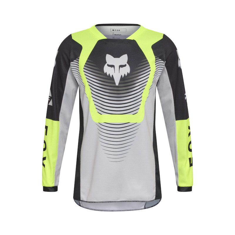 JERSEY FOX 180 SHIELD [GRIS/VERDE] (PARA NIÑOS)