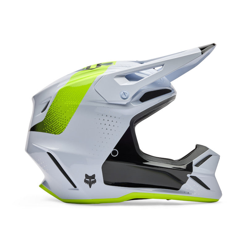 CASCO FOX V3 TINE [VERDE/BLANCO]