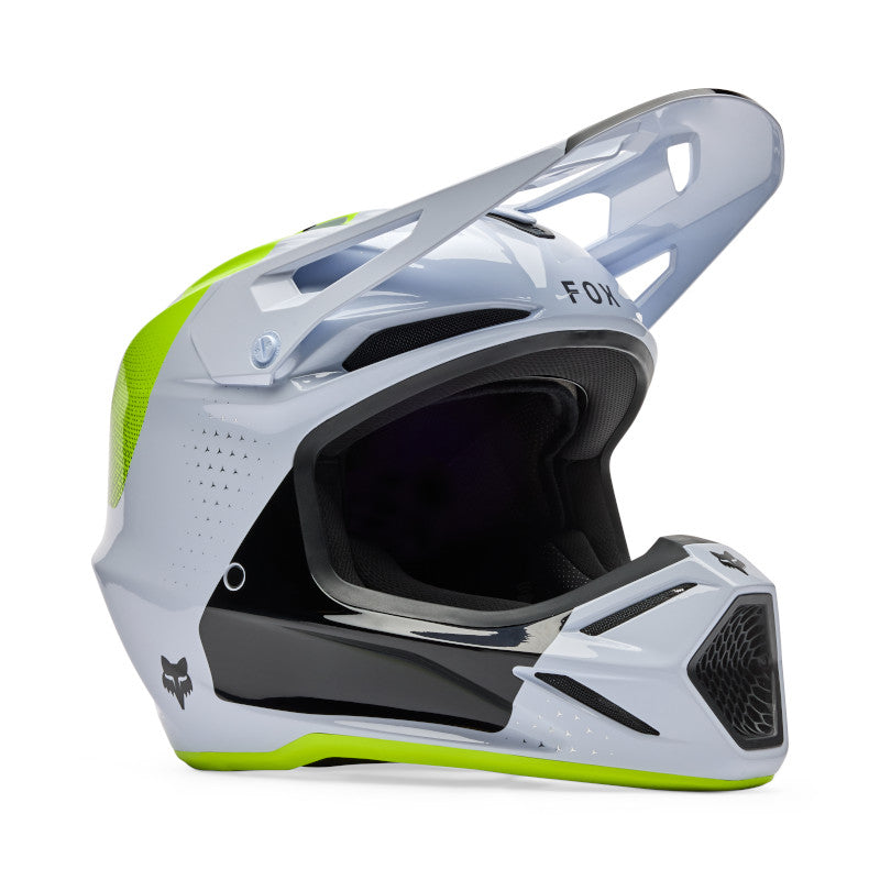 CASCO FOX V3 TINE [VERDE/BLANCO]