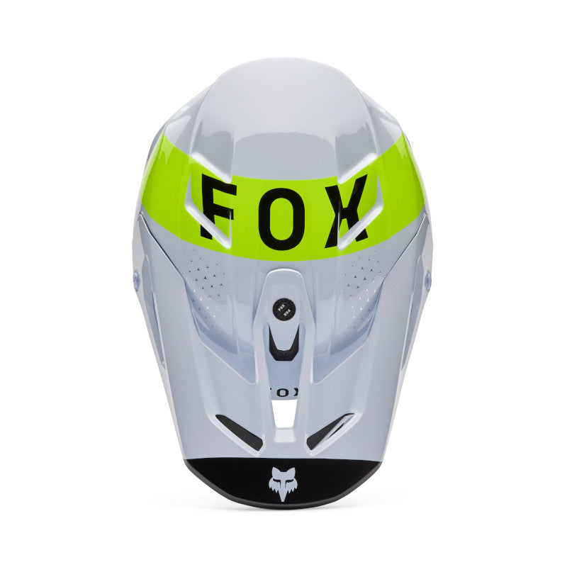 CASCO FOX V3 TINE [VERDE/BLANCO]