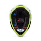 CASCO FOX V3 TINE [VERDE/BLANCO]