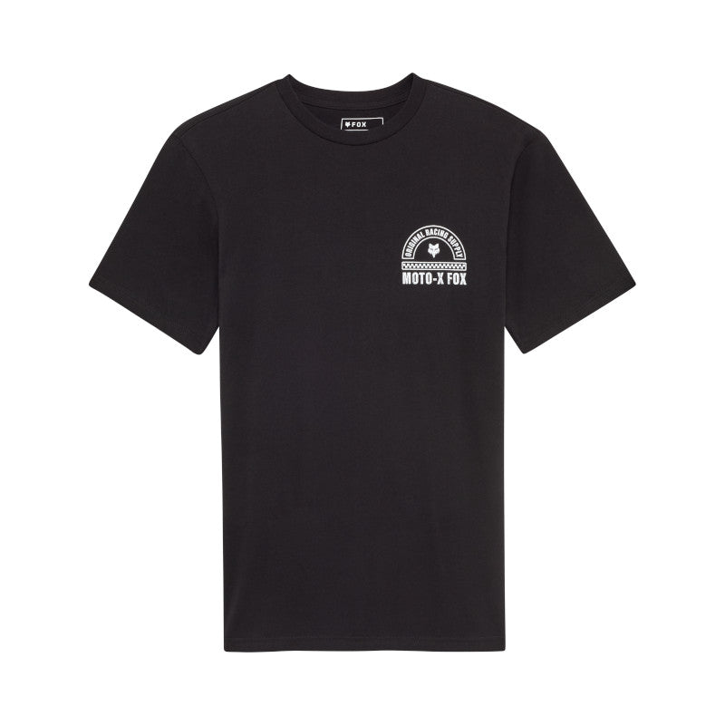 CAMISETA FOX FINISH LINE SS [NEGRO]