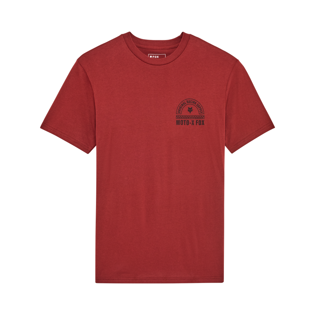 CAMISETA FOX FINISH LINE SS [ROJA]