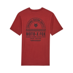 CAMISETA FOX FINISH LINE SS [ROJA]