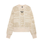 BUZO FOX CIRCA 74 OVERSIZED [CREMA] (PARA DAMAS)