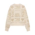 BUZO FOX CIRCA 74 OVERSIZED [CREMA] (PARA DAMAS)