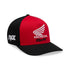 GORRA FOX X HONDA FLEXFIT [ROJO/NEGRO]