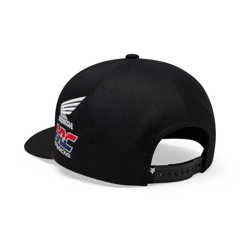 GORRA FOX X HONDA SNAPBACK [ROJO/NEGRO]