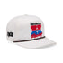 GORRA FOX X HONDA SNAPBACK [BLANCO/ROJO]