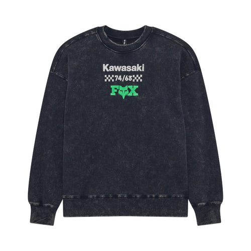 BUZO FOX KAWI HEAVYWEIGHT OVERSIZED [AZUL/VERDE]