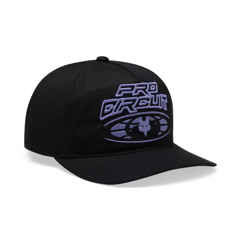 GORRA FOX X PRO CRICUIT SNAPBACK UNISEX [NEGRO]