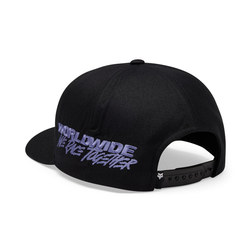 GORRA FOX X PRO CRICUIT SNAPBACK UNISEX [NEGRO]