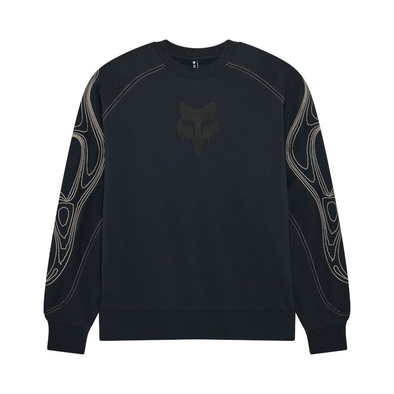 BUZO FOX VISION CREW OVERSIZED [AZUL OSCURO]