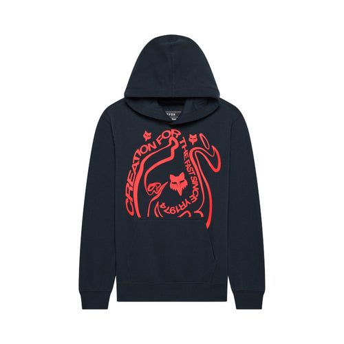 BUZO FOX VISION PO OVERSIZED [AZUL OSCURO/ ROJO] (PARA NIÑOS)