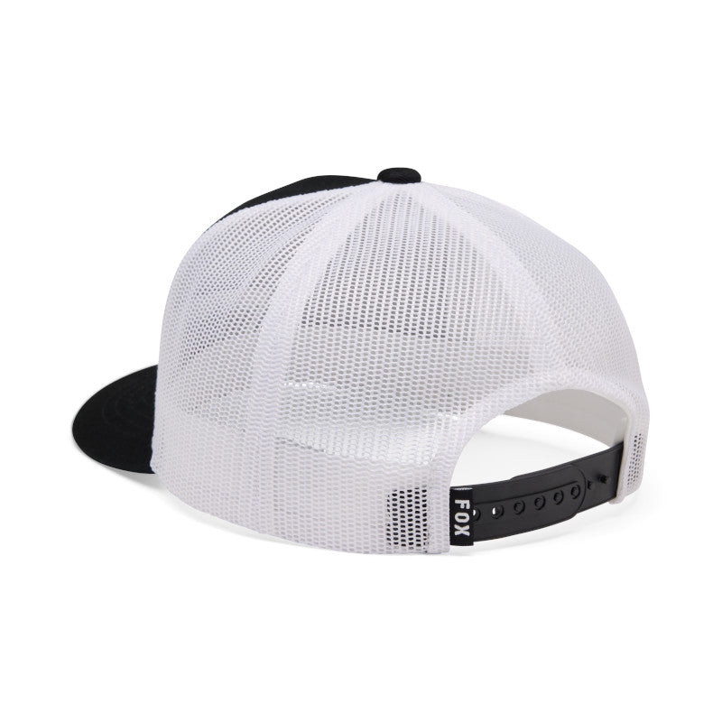 GORRA FOX CHECKER TRUCKER [NEGRO] (PARA NIÑOS)