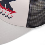 GORRA FOX CHECKER TRUCKER [GRIS/NEGRO] (PARA NIÑOS)
