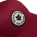 GORRA FOX BADGE FLEXFIT [VINOTINTO]