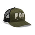 GORRA FOX BLOCK MESH TRUCKER [VERDE OSCURO]