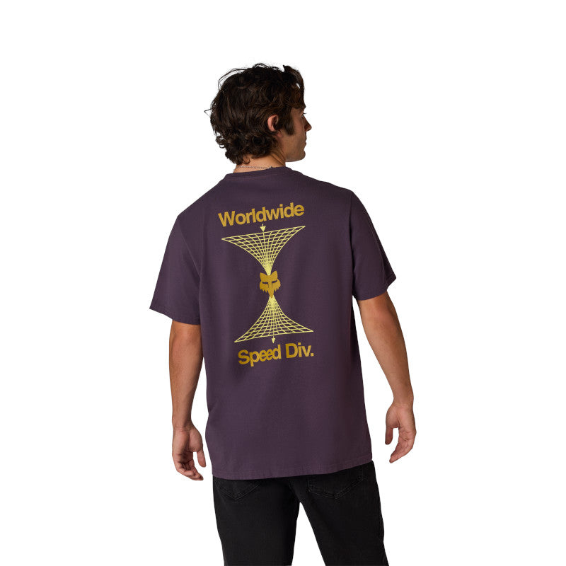 CAMISETA FOX IMAGE PRINT 195 ORIGINAL [MORADO]