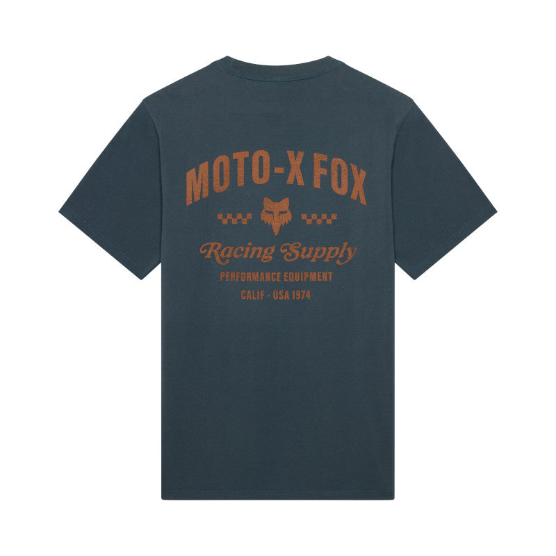 CAMISETA FOX SUPPLY 195 ORIGINAL OVERSIZED [AZUL]
