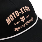 GORRA FOX SUPPLY MESH ROPE TRUCKER [NEGRO] (PARA DAMA)