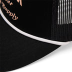 GORRA FOX SUPPLY MESH ROPE TRUCKER [NEGRO] (PARA DAMA)