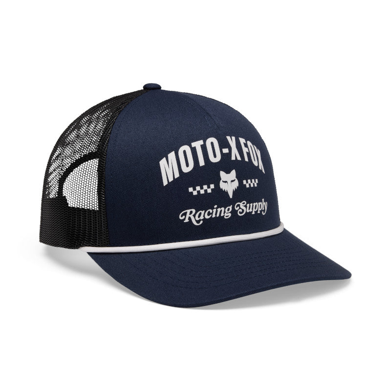 GORRA FOX SUPPLY MESH ROPE TRUCKER [AZUL] (PARA DAMA)