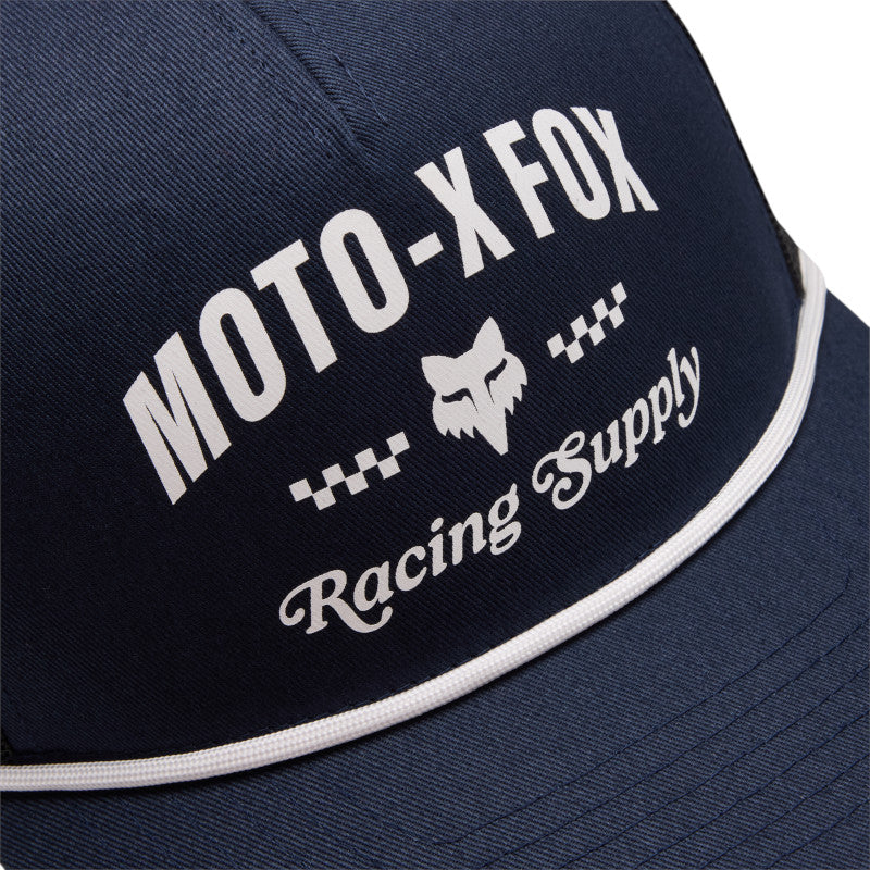 GORRA FOX SUPPLY MESH ROPE TRUCKER [AZUL] (PARA DAMA)