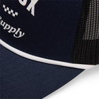 GORRA FOX SUPPLY MESH ROPE TRUCKER [AZUL] (PARA DAMA)