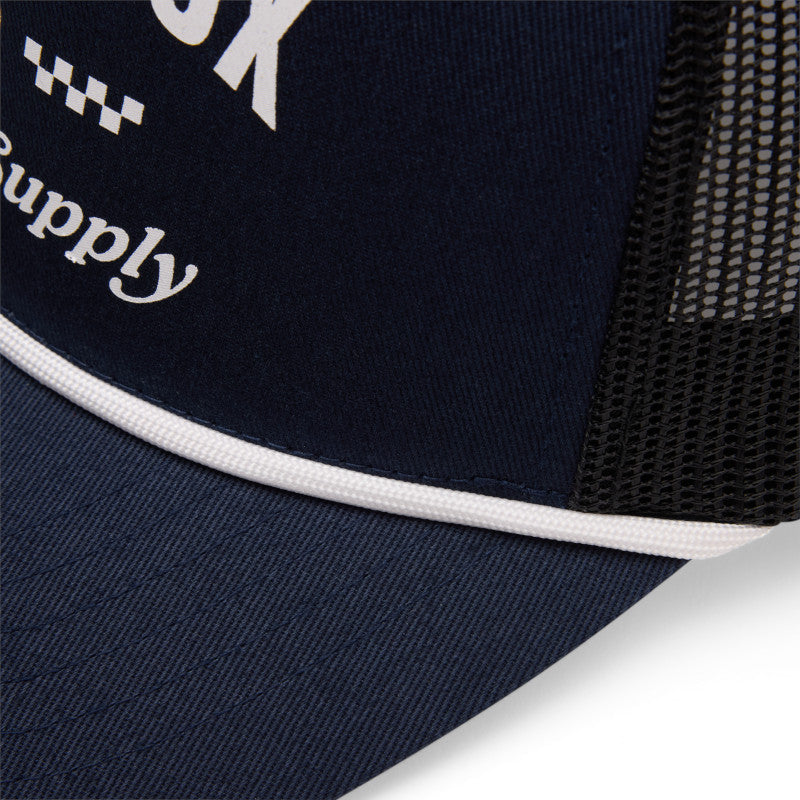 GORRA FOX SUPPLY MESH ROPE TRUCKER [AZUL] (PARA DAMA)