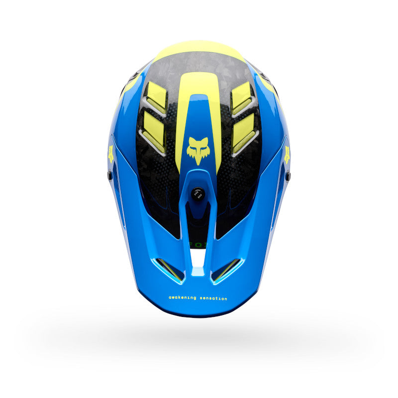 CASCO FOX V3 RS TACTILE [AZUL]