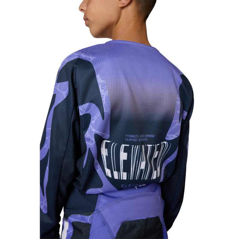 UNIFORME FOX DIFFUSE 180 EDICIÓN LIMITADA [NEGRO/MORADO] (PARA NIÑOS)