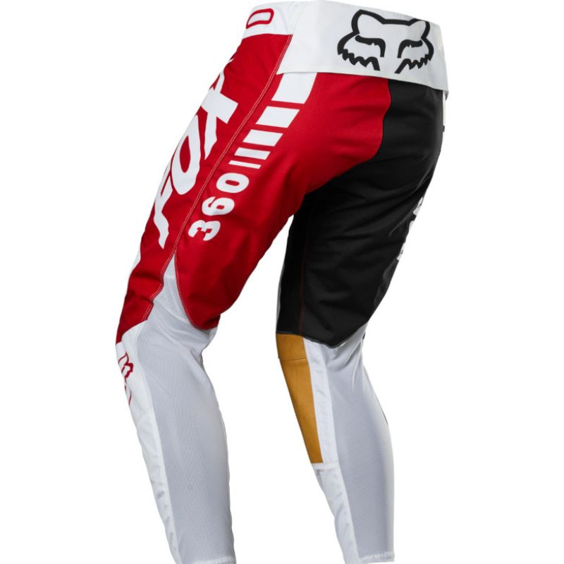 PANTALON FOX 360 PADDOX [ROJO/BLANCO]