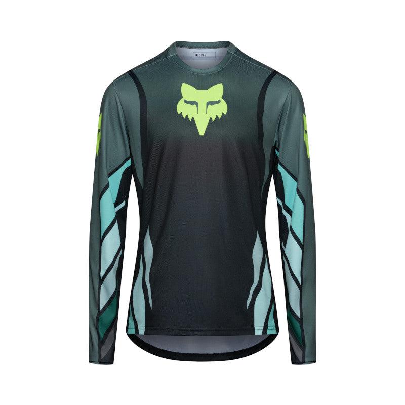 JERSEY FOX RANGER LS FOUNDRY [NEGRO/VERDE OSCURO]