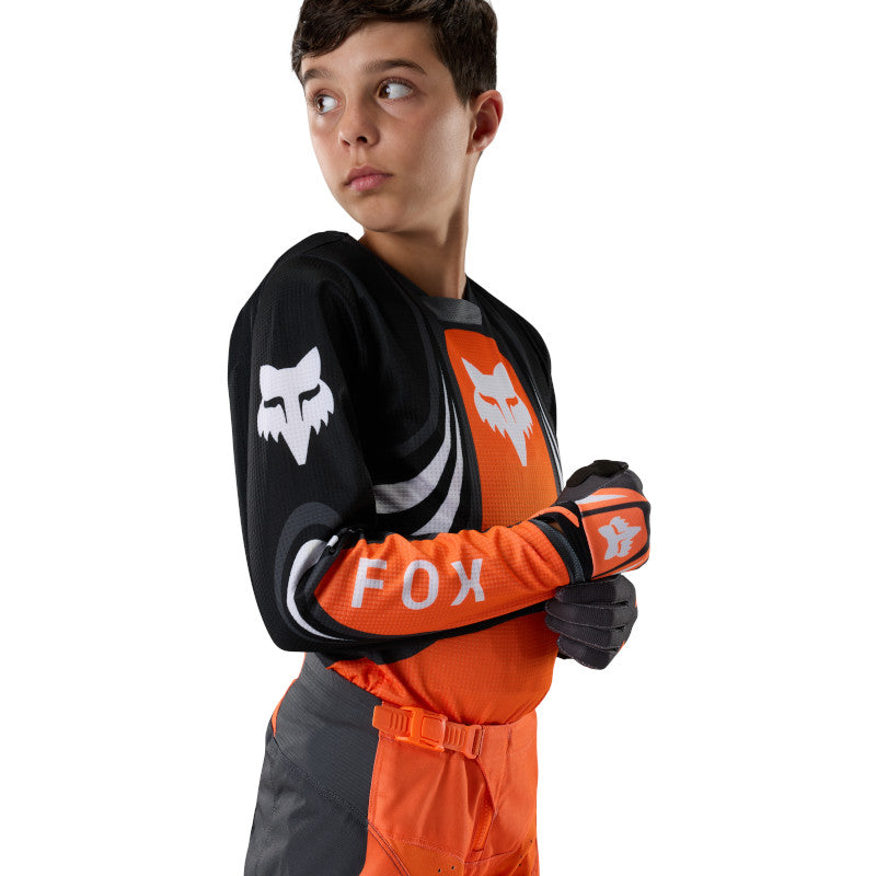 UNIFORME FOX DRAFT 180 [NEGRO] (PARA NIÑOS)