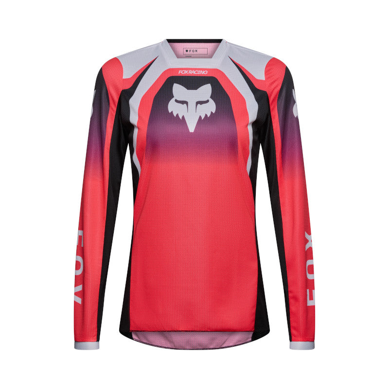 JERSEY FOX 180 FRAME [ROJO/NEGRO] (PARA DAMA)