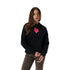 BUZO FOX W HEAD [NEGRO/ROSA] (PARA MUJER)