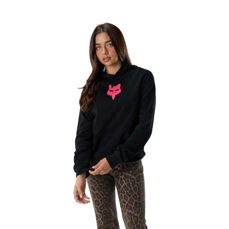 BUZO FOX W HEAD [NEGRO/ROSA] (PARA MUJER)