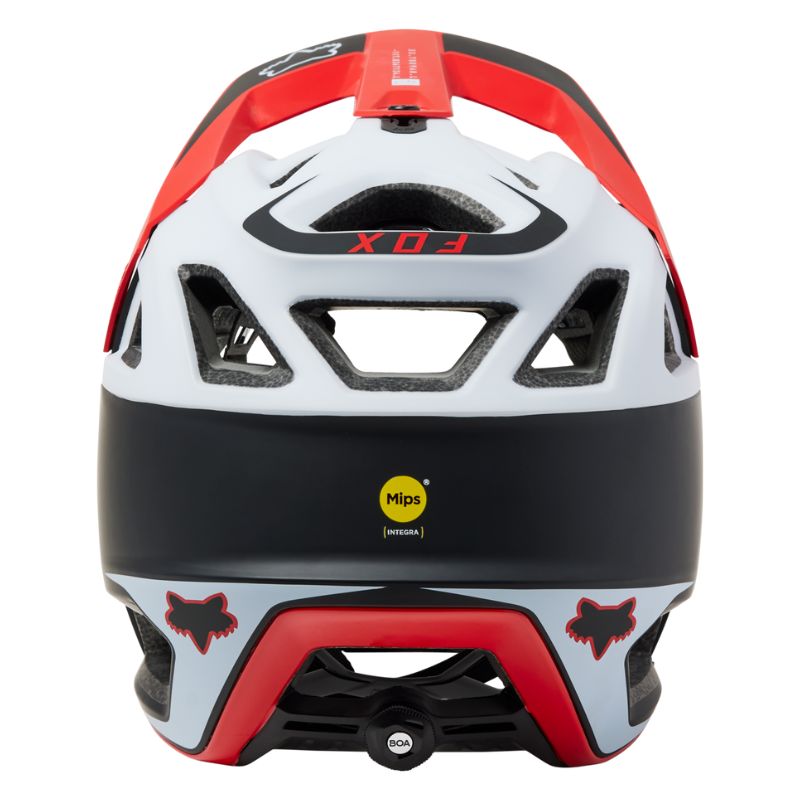 CASCO FOX PROFRAME RS SUMYT CE [NEGRO/ROJO]