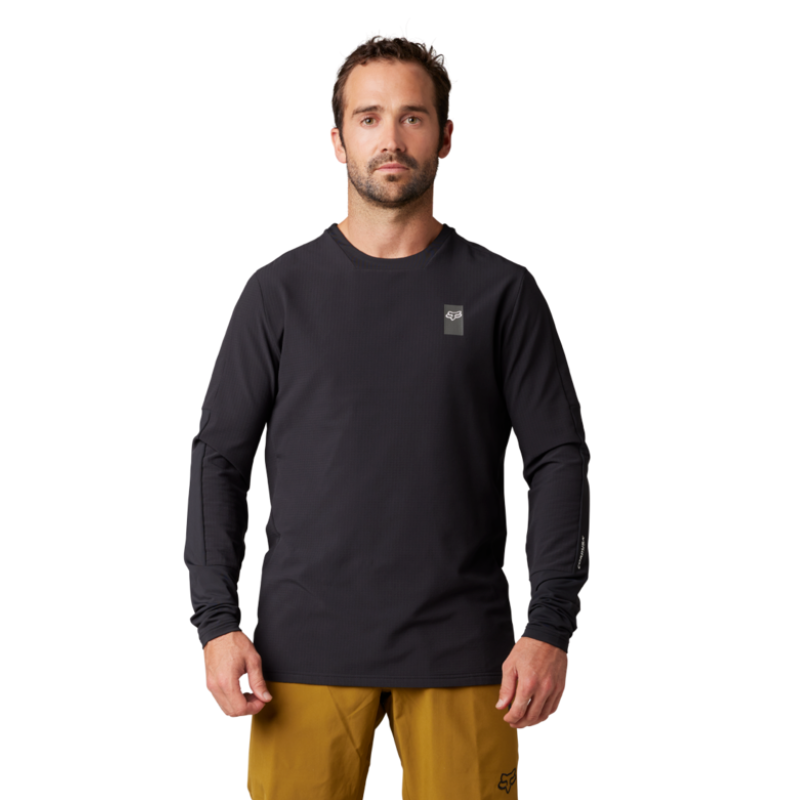 JERSEY FOX DEFEND THERMAL [NEGRO]