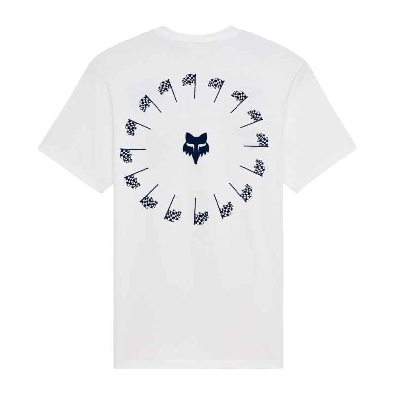CAMISETA FOX WINNERS CIRCLE SS PREMIUM [BLANCO/AZUL] (PARA NIÑOS)