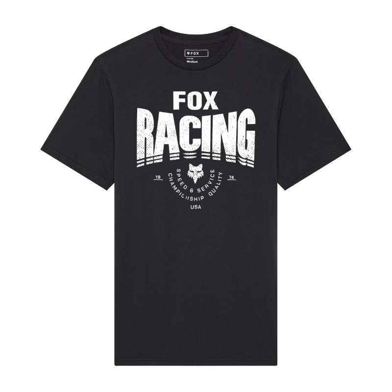 CAMISETA FOX TREAD SS PREMIUM [NEGRO]