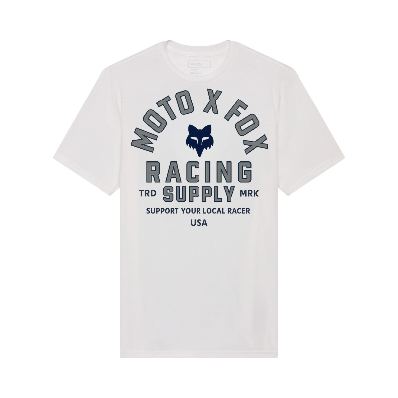 CAMISETA FOX LOCAL RACER SS PREMIUM [BLANCO]
